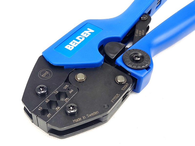 ALICATE CRIMP BELDEN CONECTORES1505/1694/1855 3 PECAS-BELDEN-CABCOM ...